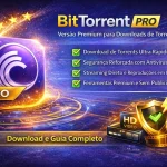 BitTorrent PRO versão premium para downloads de torrents com mais velocidade e segurança