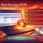 Nero Burning ROM software para gravação de CDs DVDs e Blu-ray com recursos avançados
