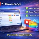 YT Downloader software para gerenciamento de vídeos e áudios online no Windows