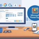 Microsoft PowerToys em execução no Windows 10 e 11 com ferramentas avançadas de produtividade exibidas na tela